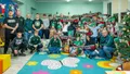 Fani WKS-u odwiedzili Świetlicę Środowiskową w Oleśnicy 
