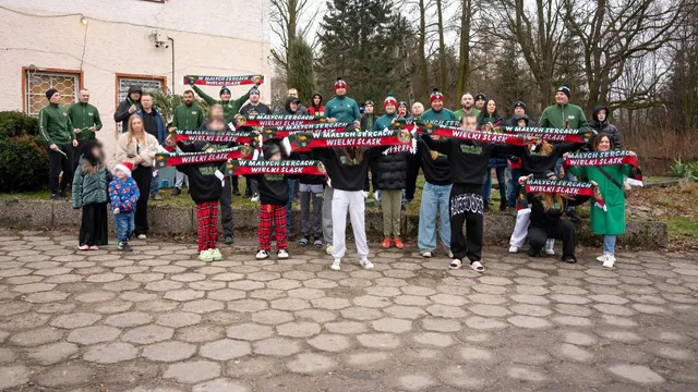 Kibice Śląska odwiedzili kolejny Dom Dziecka. Towarzyszył im były piłkarz WKS-u