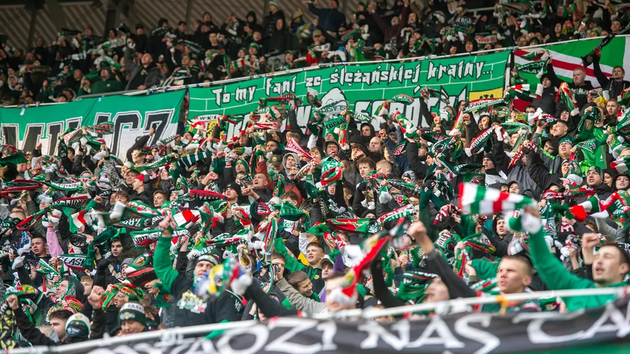 FOTO: Śląsk Wrocław 3:0 Widzew Łódź (KIBICE)