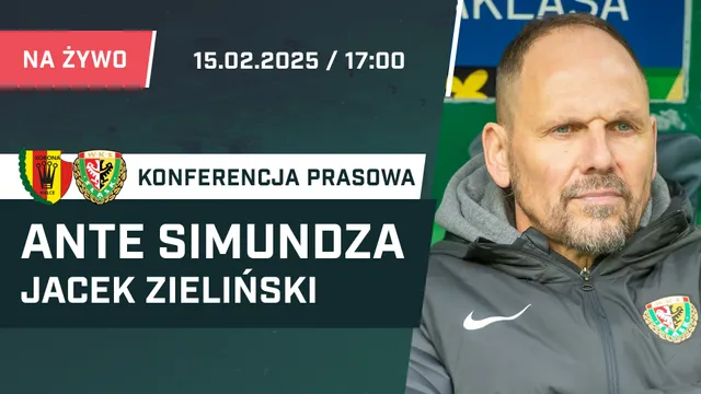 LIVE: Simundza i Zieliński po meczu Korona - Śląsk