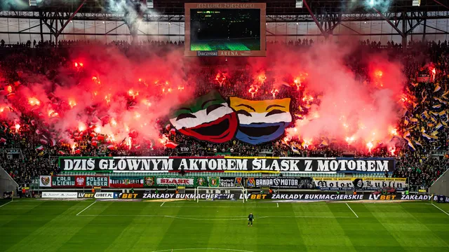FOTO: Śląsk - Motor (KIBICE)