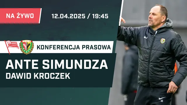 LIVE: Ante Simundza i Dawid Kroczek po meczu Cracovia - Śląsk