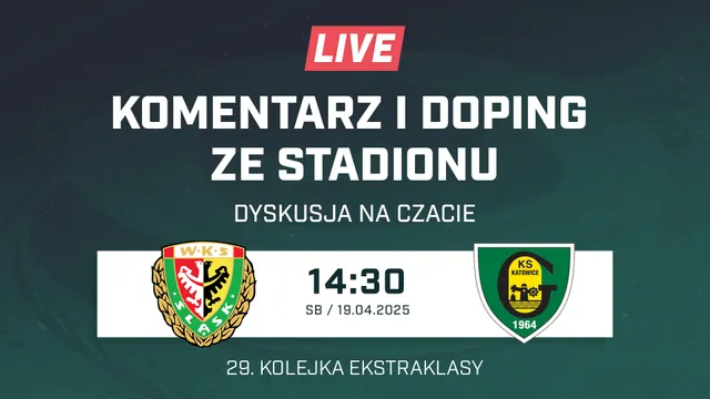 LIVE: Śląsk Wrocław - GKS Katowice (NA ŻYWO)