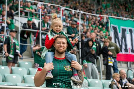 29. kolejka: Śląsk Wrocław 0:2 GKS Katowice (KIBICE)