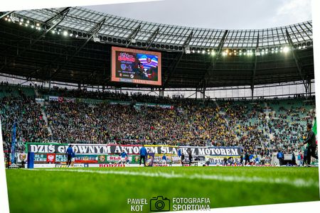 27. kolejka: Śląsk Wrocław 1:1 Motor Lublin (KIBICE)