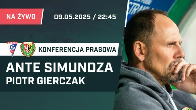 LIVE: Ante Simundza i Piotr Gierczak po meczu Górnik - Śląsk