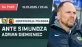 LIVE: Ante Simundza i Adrian Siemieniec po meczu Śląsk - Jagiellonia