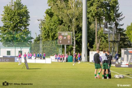 34. kolejka: Puszcza Niepołomice 1:1 Śląsk Wrocław (3)