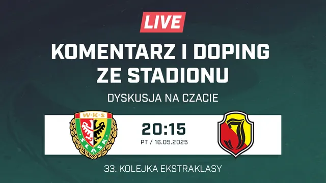 LIVE: Śląsk Wrocław - Jagiellonia Białystok (NA ŻYWO)