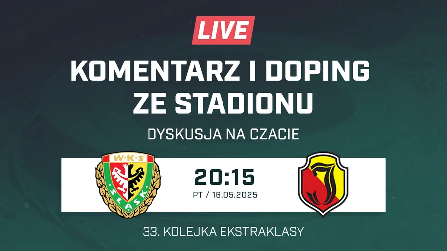 LIVE: Śląsk Wrocław - Jagiellonia Białystok (NA ŻYWO)