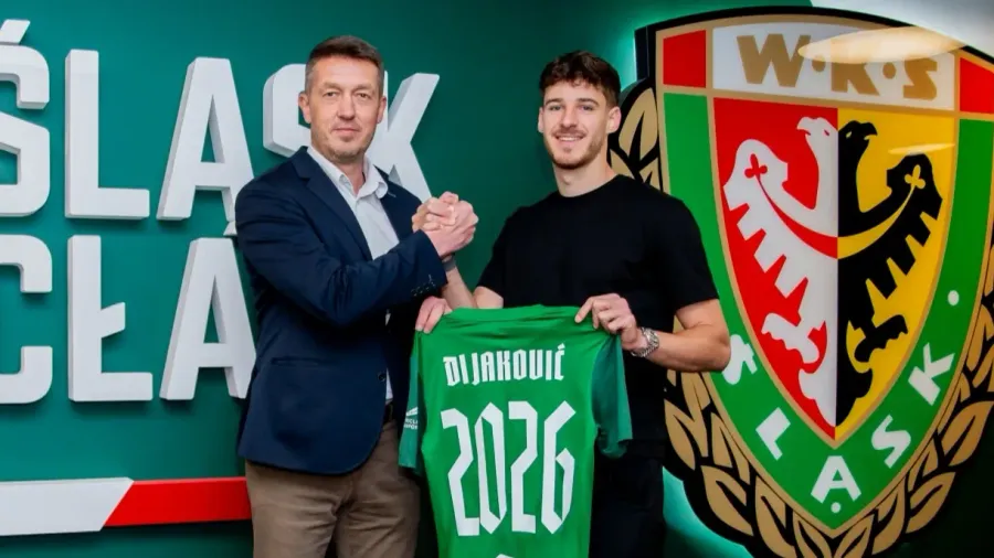 TRANSFERY: Marko Dijaković piłkarzem Śląska