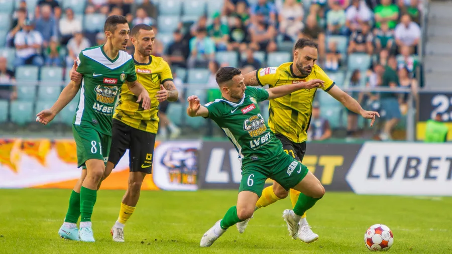 Śląsk Wrocław - Wieczysta Kraków 1:1. Punkty zgubione tuż przed metą (RELACJA)