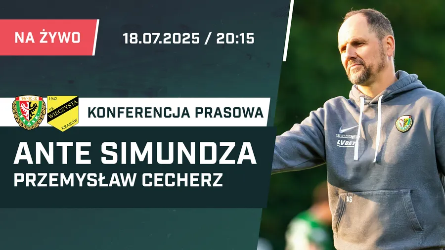 LIVE: Ante Simundza i Przemysław Cecherz po meczu Śląsk - Wieczysta