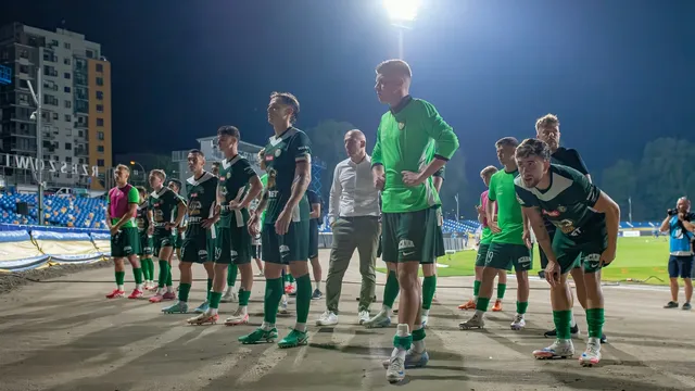 Sokołowski, Halimi i Yriarte po meczu ze Stalą