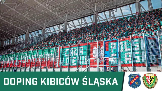 WIDEO: Doping kibiców Śląska w Opolu