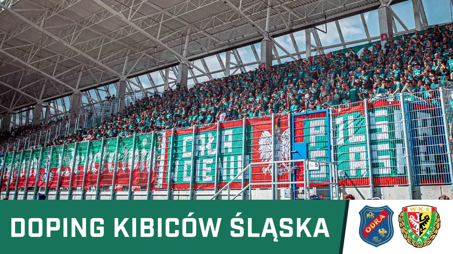 WIDEO: Doping kibiców Śląska w Opolu