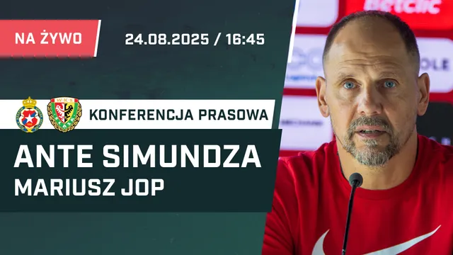 LIVE: Ante Simundza i Mariusz Jop po meczu Wisła - Śląsk
