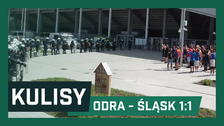 KULISY: ''Nie dla nas jest porażki smak!'' (Odra - Śląsk 1:1)