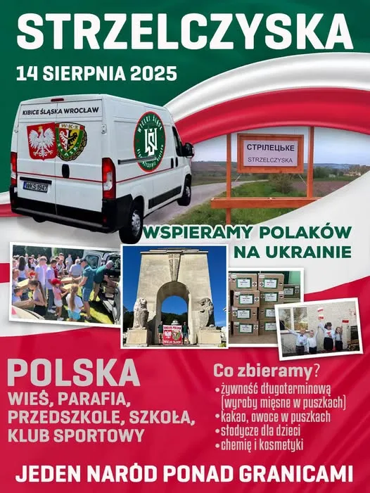 Zbiórka darów dla Polaków z dawnych Kresów