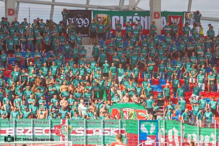 5. kolejka: Odra Opole 1:1 Śląsk Wrocław (KIBICE)