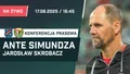 LIVE: Ante Simundza i Jarosław Skrobacz po meczu Odra - Śląsk
