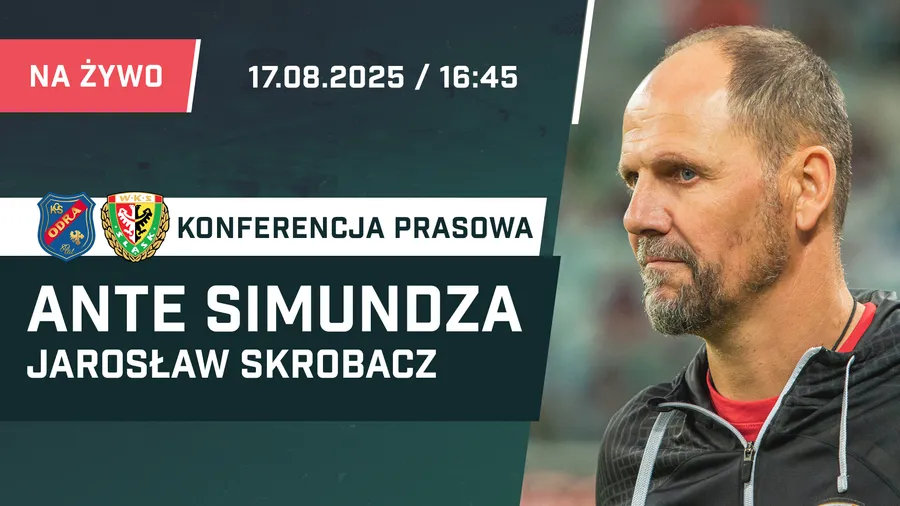 LIVE: Ante Simundza i Jarosław Skrobacz po meczu Odra - Śląsk