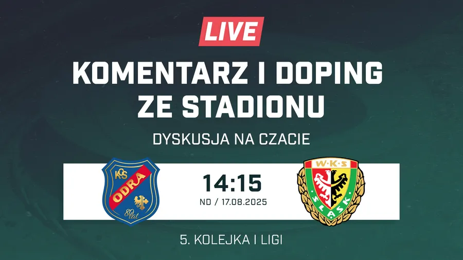 LIVE: Odra Opole - Śląsk Wrocław (NA ŻYWO)