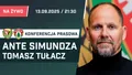 LIVE: Ante Simundza i Tomasz Tułacz po meczu Śląsk - Puszcza