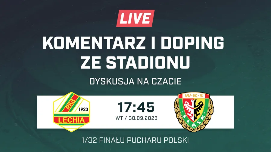 LIVE: Lechia Tomaszów Mazowiecki – Śląsk Wrocław (NA ŻYWO)