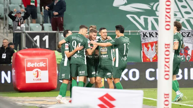 WIDEO: Śląsk Wrocław 1:1 Polonia Warszawa (SKRÓT MECZU)