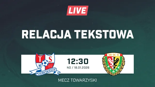 LIVE: Podbeskidzie Bielsko-Biała - Śląsk Wrocław (NA ŻYWO)