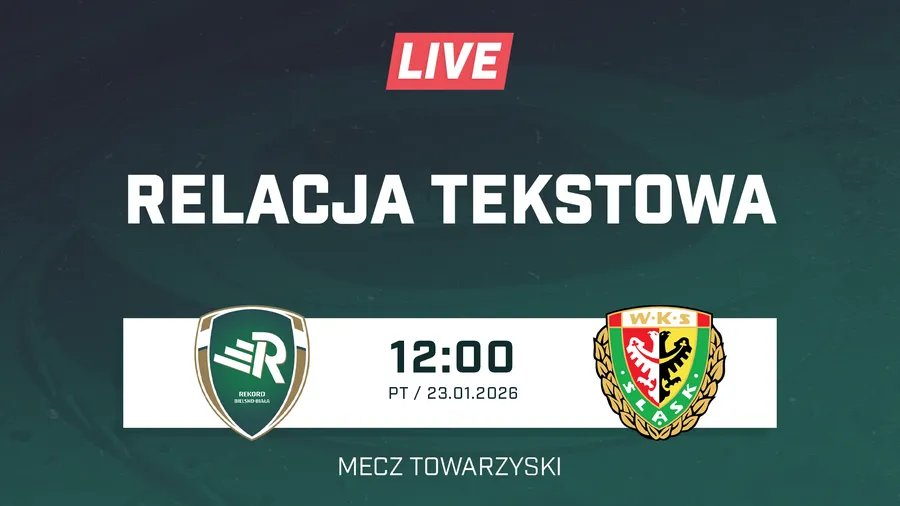 LIVE: Rekord Bielsko-Biała - Śląsk Wrocław (NA ŻYWO)