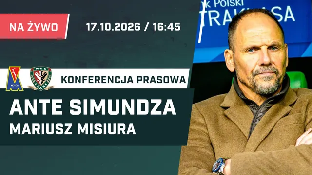 LIVE: Ante Simundza i Mariusz Misiura po meczu Motor Lublin - Śląsk Wrocław