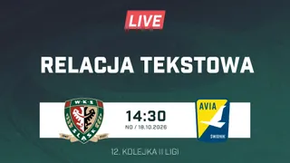 LIVE: Śląsk II Wrocław - Avia Świdnik (NA ŻYWO)
