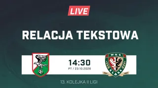 LIVE: Sokół Kleczew - Śląsk II Wrocław (NA ŻYWO)