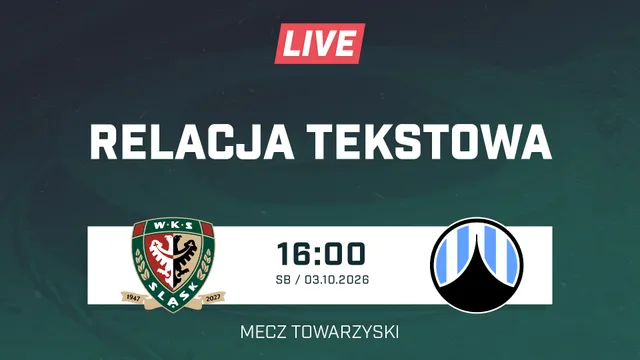 LIVE: Śląsk Wrocław - Slovan Liberec (NA ŻYWO)