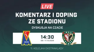 LIVE: Motor Lublin - Śląsk Wrocław (NA ŻYWO)