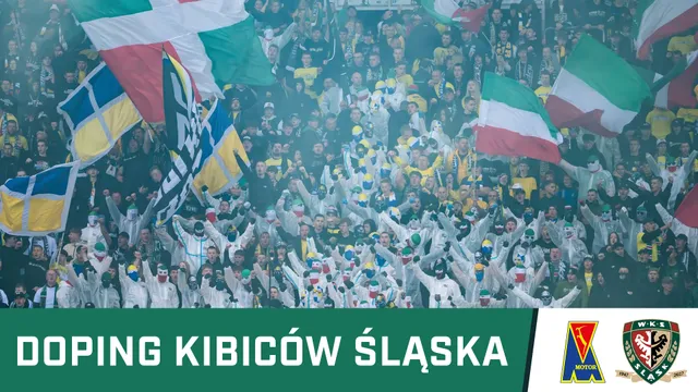 WIDEO: Zgodowy doping kibiców w Lublinie