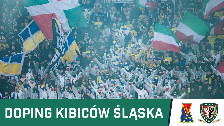 WIDEO: Zgodowy doping kibiców w Lublinie