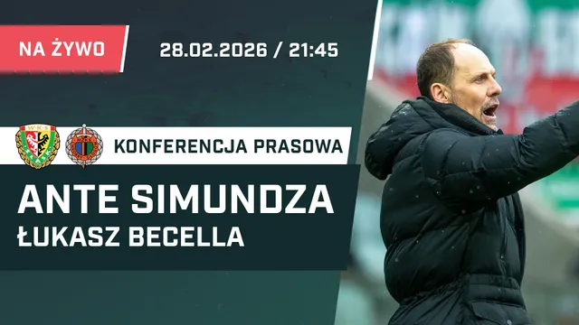 LIVE: Ante Simundza i Łukasz Becella po meczu Śląsk - Chrobry