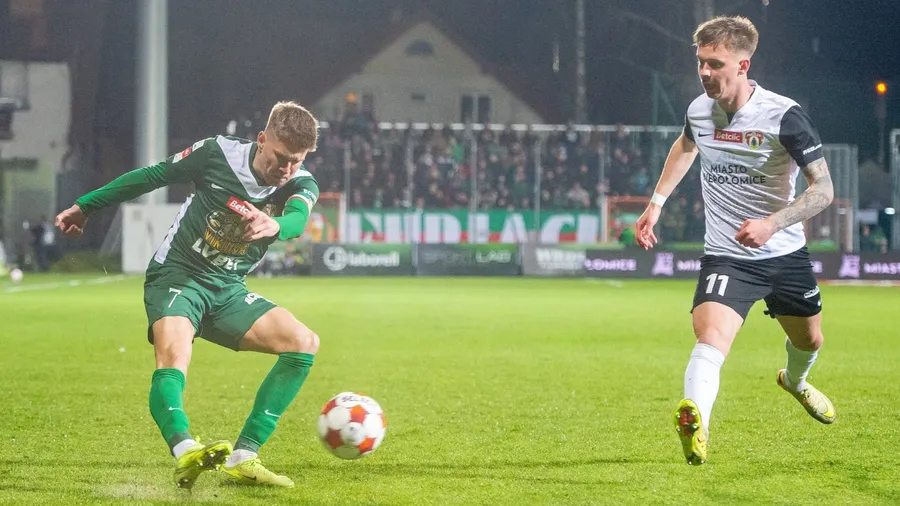 WIDEO: Puszcza Niepołomice 1:1 Śląsk Wrocław (SKRÓT MECZU)