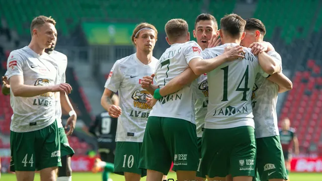 GKS Tychy - Śląsk Wrocław 2:4. Rozpędzony Śląsk pewnie wygrywa w Tychach! (RELACJA)