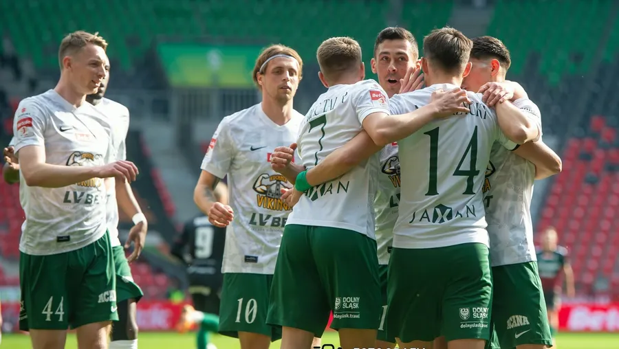 GKS Tychy - Śląsk Wrocław 2:4. Rozpędzony Śląsk pewnie wygrywa w Tychach! (RELACJA)