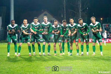 26. kolejka I ligi - Puszcza Niepołomice 1:1 Śląsk Wrocław