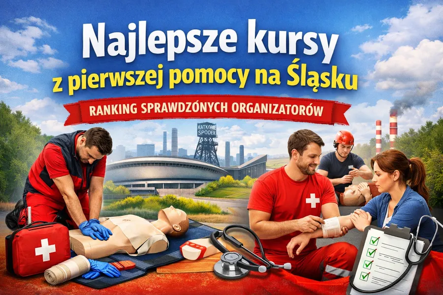 Najlepsze kursy z pierwszej pomocy na Śląsku - ranking sprawdzonych organizatorów