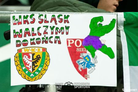 27. kolejka I ligi - Śląsk Wrocław 1:0 Pogoń Siedlce (KIBICE)