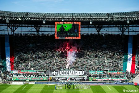 29. kolejka I ligi - Śląsk Wrocław 2:2 Znicz Pruszków (KIBICE I KLUB POŻEGNALI JACKA MAGIERĘ)