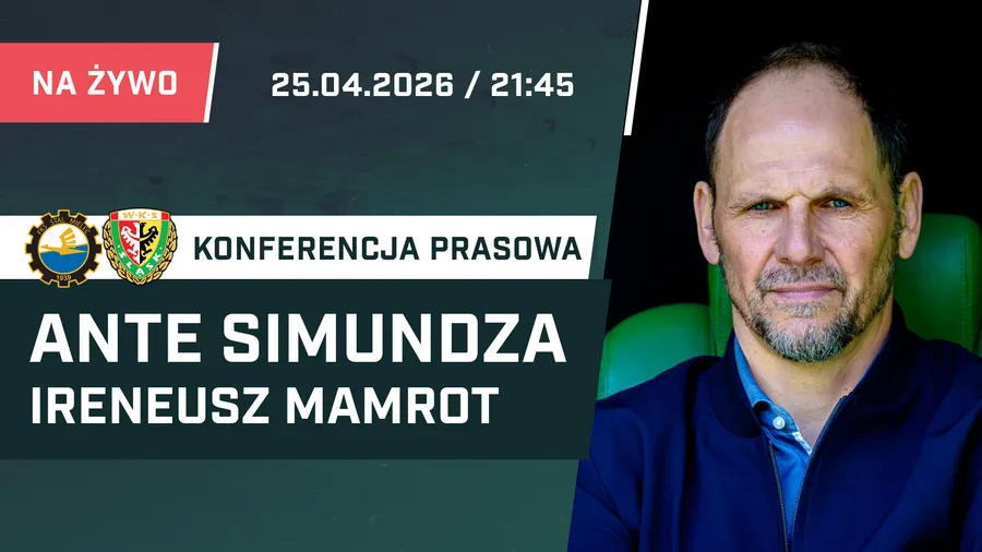 LIVE: Ante Simundza i Ireneusz Mamrot po meczu Stal - Śląsk