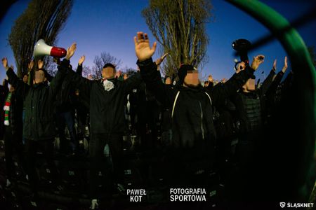 28. kolejka I ligi - Polonia Warszawa 0:4 Śląsk Wrocław (KIBICE)