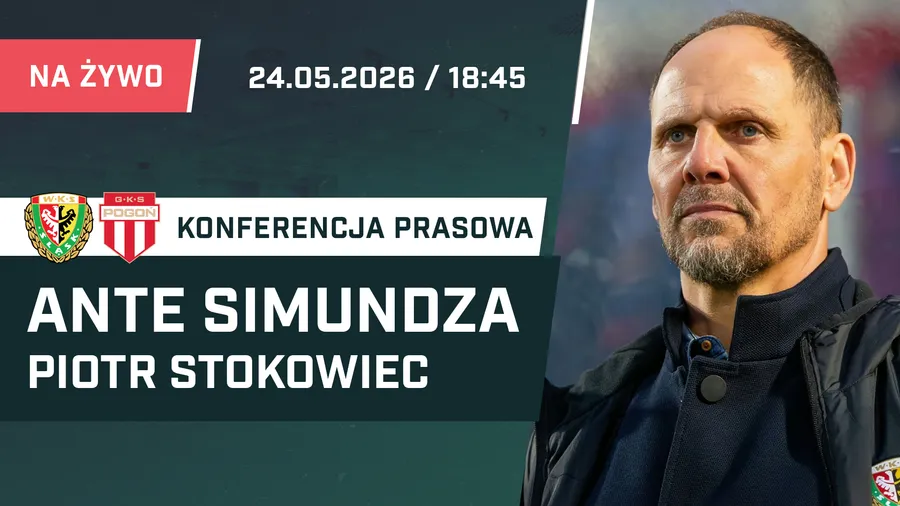 LIVE: Ante Simundza i Piotr Stokowiec po meczu Śląsk - Pogoń